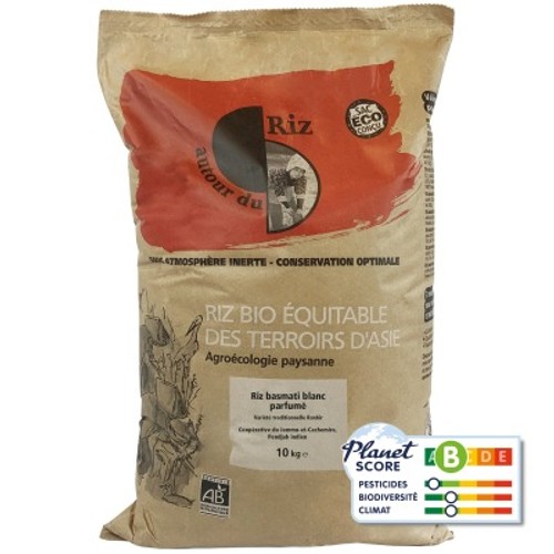Autour du Riz Riz Basmati Blanc 1 kg