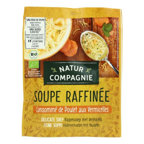 Natur Compagnie Consommé De Poulet Aux Vermicelles 40G Bio