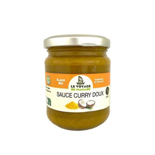 Le Voyage Mamabé Sauce Curry Doux 200g
