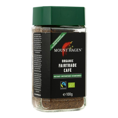 Mount Hagen Café Décafeiné Lyophilisé Arabica Bio 100g