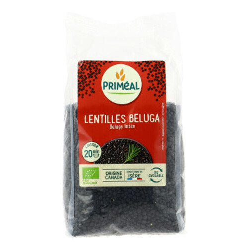 Priméal Lentilles Beluga Bio 500g