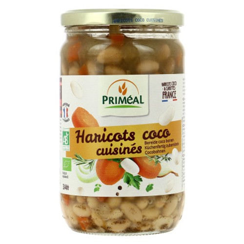 Primeal Priméal Haricot Coco Cuisinés Bio 680G
