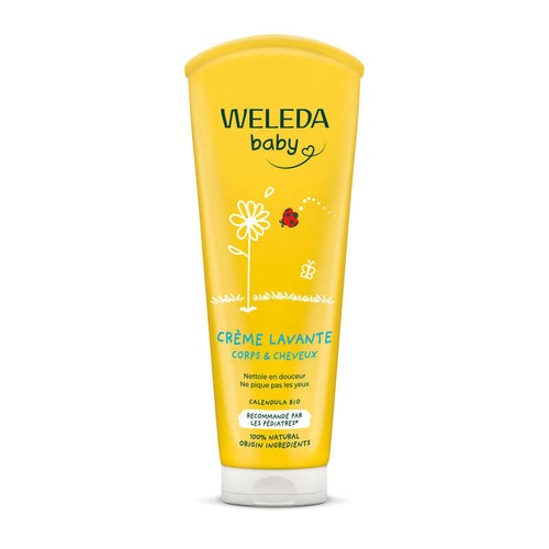 Weleda Crème Lavante Corps Et Cheveux 200Ml