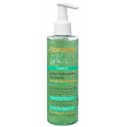 Florame Gelée Nettoyante Purifiante au Huiles Essentielles Bio 200ml