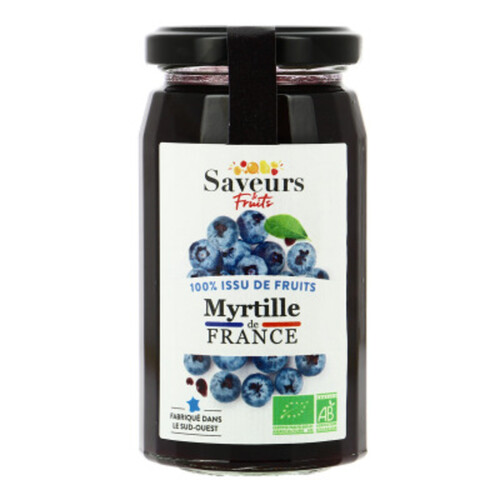 Saveurs Attitudes Préparation Fruits 100% Myrtille 240g