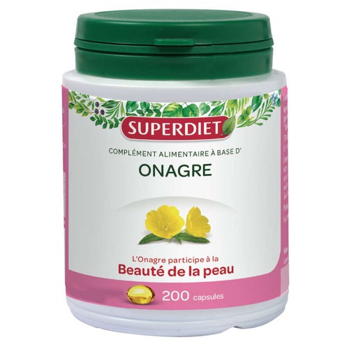 Superdiet Complément Alimentaire À L'Huile D'Onagre 200 Capsules