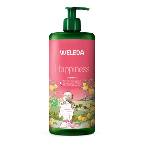 Weleda Gel Douche Happiness Pamplemousse Pétillant 750ml