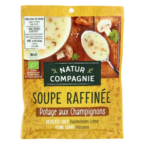 Natur Compagnie Potage Aux Champignons 40G Bio
