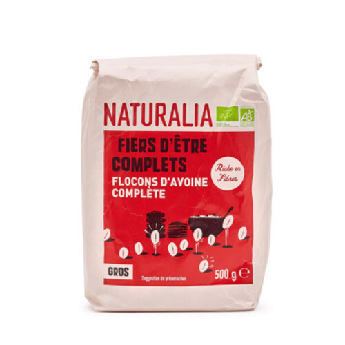 Naturalia Flocons d'Avoine Complète 500g