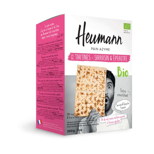 Paul Heumann Pain Azyme Sarrasin Epeautre 200g