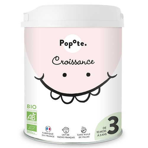 Popote Lait infantile 3ème âge bio 800g