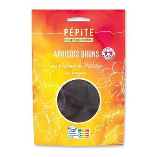 Pépite Abricots Bruns bio 250g