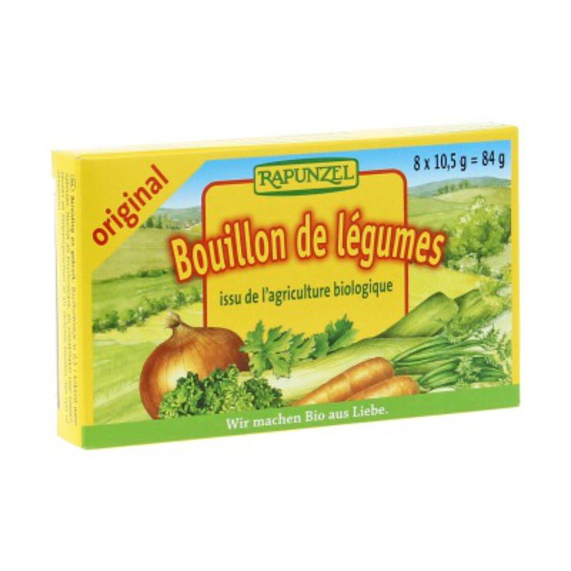Rapunzel Bouillon De Légumes En Cubes Bio 84g Naturalia Courses en