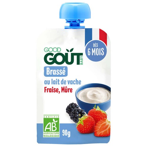 Good Gout Brassé fraise & Mure 90g