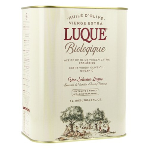 Luque Huile D'Olive Vierge Extra 3L Bio
