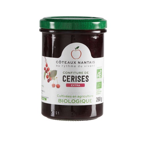 Coteaux Nantais Confiture de Cerises Extra 260g