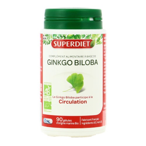 Super Diet Ginkgo Biloba Bio - 90 Gélules