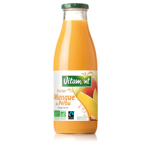 Vitamont Nectar de Mangue Bio 75cl