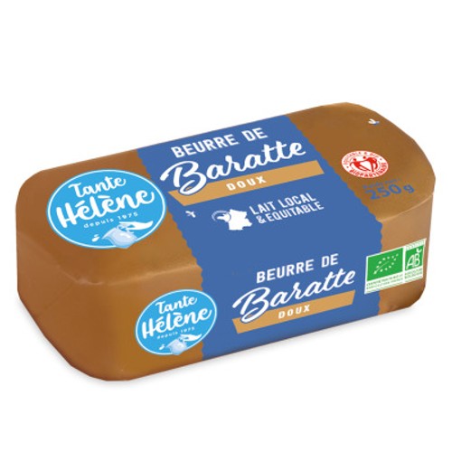 Tante Hélène Beurre de Baratte Doux Bio 250g