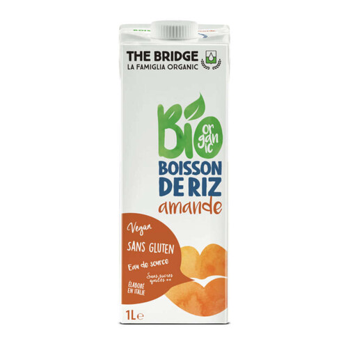 The Bridge Boisson Au Riz Amande Sans Gluten Bio