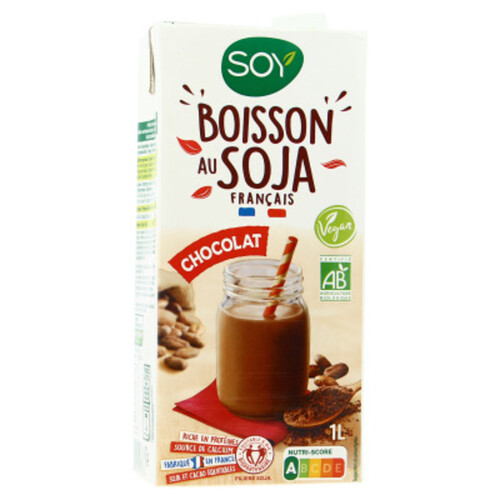 Soy Boisson Au Soja & Chocolat Bio 1L
