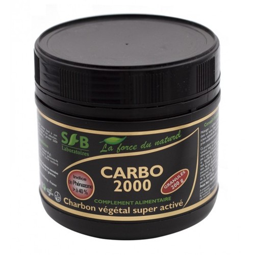 SB Laboratoire Granulés Charbon Végétal 200g