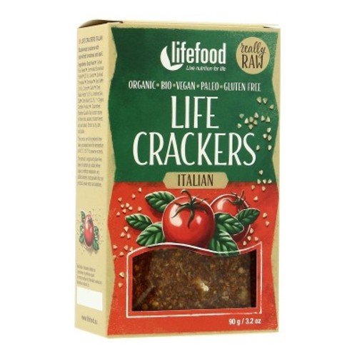 Lifefood Crackers Cru à L'Italienne 90g