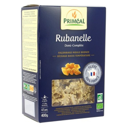 Primeal Rubanelle Demi-Complètes Bio 400G