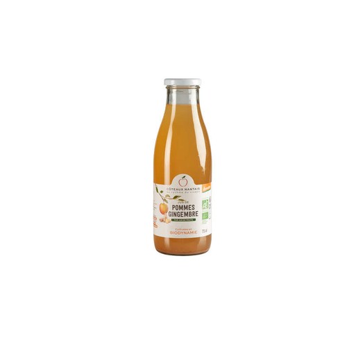 Coteaux Nantais Jus De Pommes Et De Gingembre Demeter 75cl