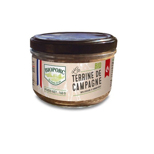 Bioporc Terrine de campagne Bio 160g