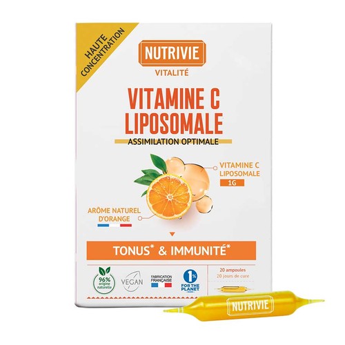 Nutrivie Vitamine C Liposomale Tonus & Immunité 200g