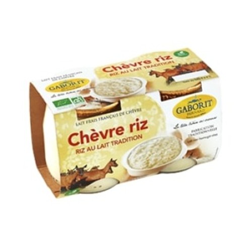 Gaborit Riz Au Lait Chèvre Bio 2X125g