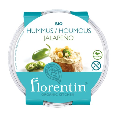 Florentin Hummus Jalapeño 170g