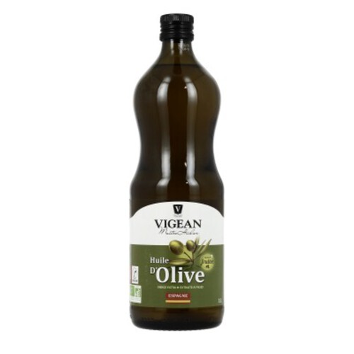 Vigean Huile d'Olive fruitée Bio 1L
