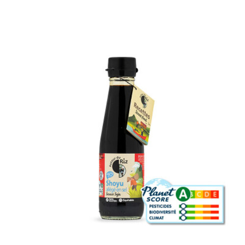 Autour du Riz Sauce Soja Shoyu Allégé en Sel 200ml