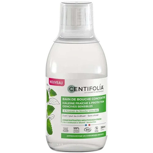 Centifolia Bain de Bouche Concentré Haleine Fraiche & Protection Gencives Sensibles 250ml