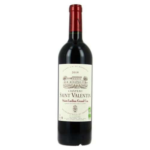Château Saint-Valentin AOP Saint Emilion Grand Cru Rouge Bio 75cl