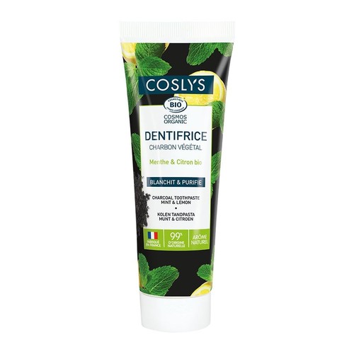 Coslys Dentifrice Au Charbon 100G Bio