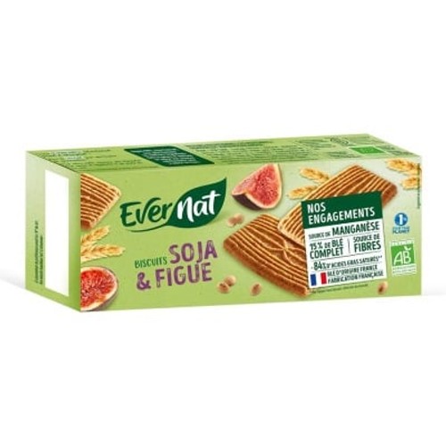 Evernat Biscuits Soja & Figue 240g