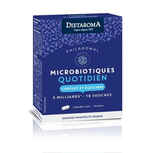 Dietaroma Philaromal Probiotiques quotidien 60 gélules