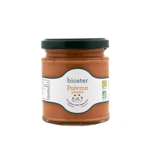 Bioster Tartinable Poivron Piment 170g