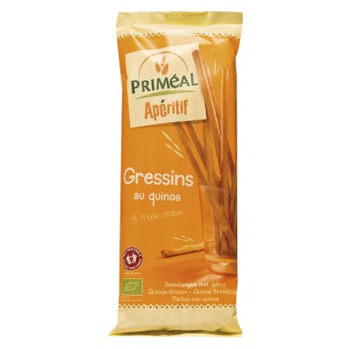 Priméal Gressins Au Quinoa Bio 120G