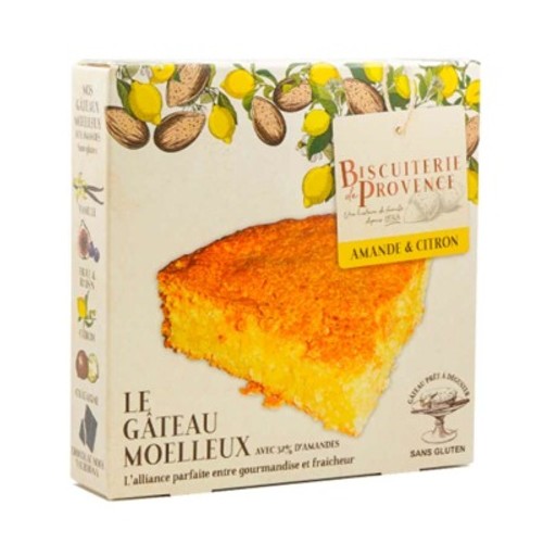 Biscuiterie Provence Gâteau Amandes Citron Bio 225g