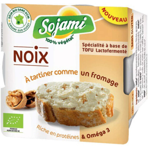 Sojami Noix & Tofu À Tartiner 125G