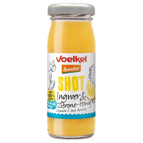Voelkel Demeter Shot Gingembre & Citron 9,5cl