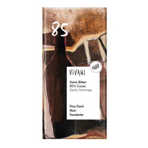 Vivani Chocolat Noir 85% Bio 100g