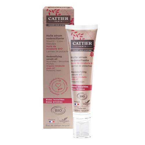 Cattier Huile Sérum Redensifiante Bio  - Absolu de Beauté - 30ml
