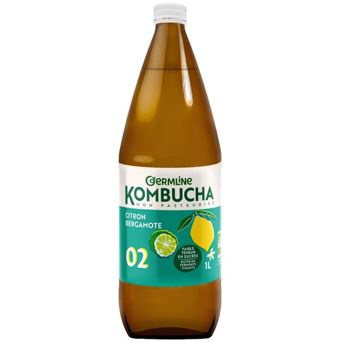 Germline Kombucha Citron Bergamote 1l