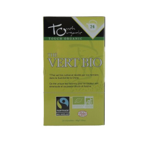 Touch Organic Thé Vert Infusions Bio X24 480G