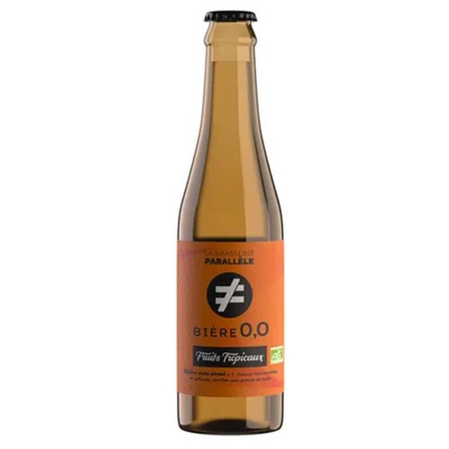 Brasserie Parallèle Bière sans Alcool Tropical 0° vol. 33cl